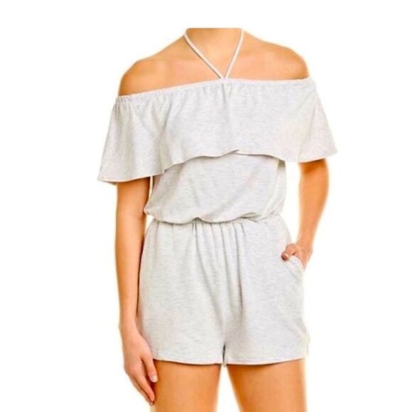 BB Dakota Pants - BB Dakota Romper Grey 